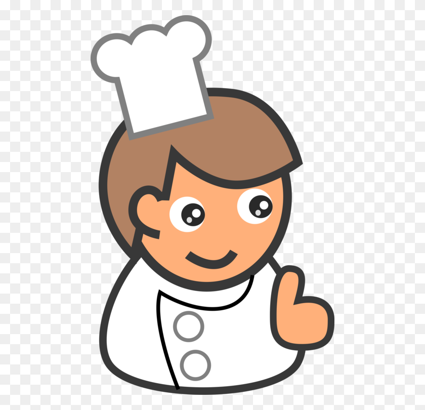 482x750 Chef's Uniform Cooking Computer Icons Chef Salad - Man Grilling Clipart