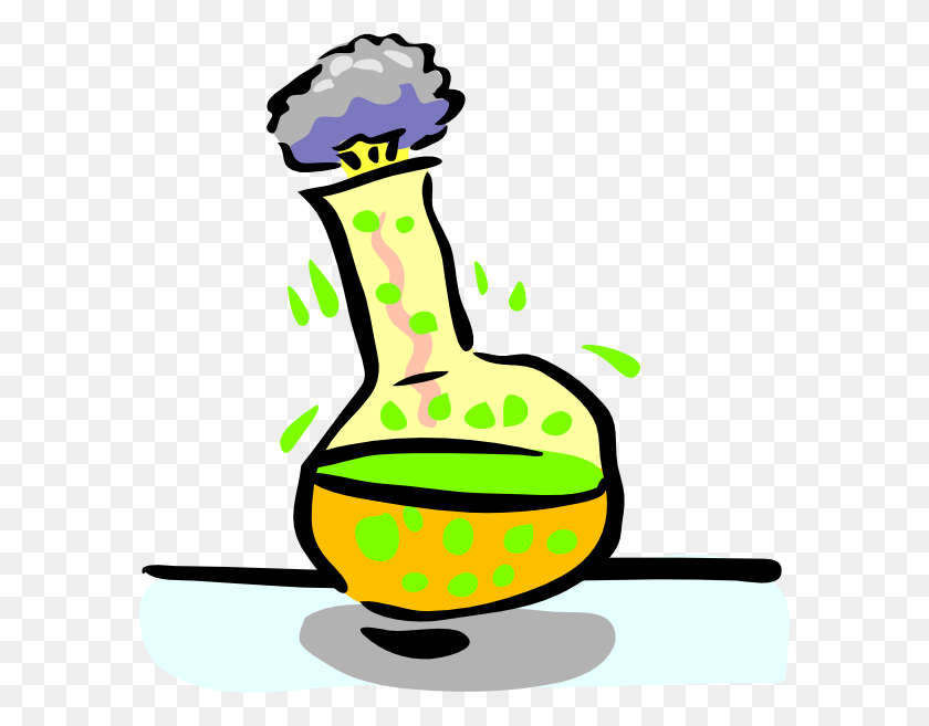 588x597 Chemical Experiment Clip Art Free Vector - Playstation Clipart