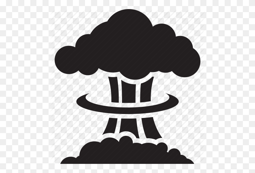 512x512 Chemical, Explosion, Nuclear, War Icon - War PNG