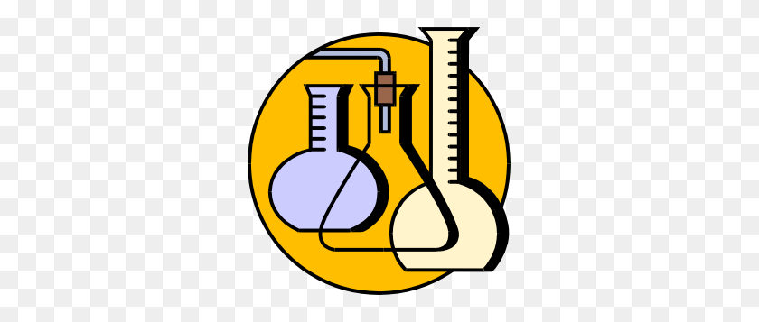 291x297 Chemical Lab Flasks Clip Art - Science Equipment Clipart