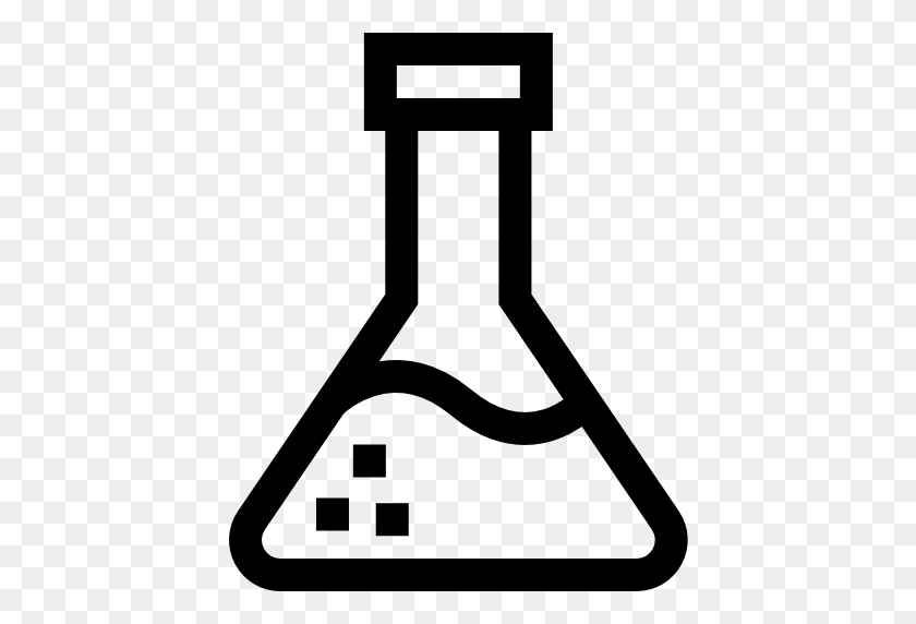 512x512 Chemistry - Chemistry Clipart Black And White