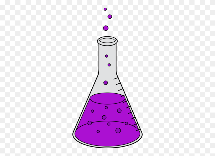 274x550 Химический Стакан Клипарт - Научный Стакан Картинки