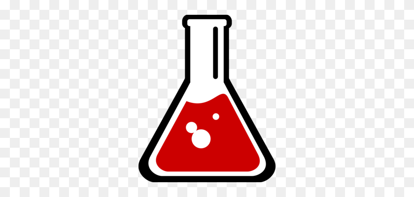 278x340 Chemistry Chemical Substance Laboratory Flasks Computer Icons Free - Beaker PNG