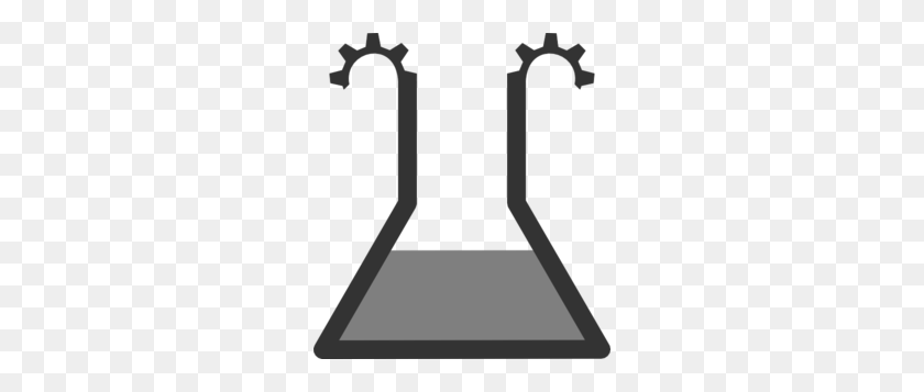 270x297 Химия Фляга Картинки - Химия Клипарт Черный И Белый