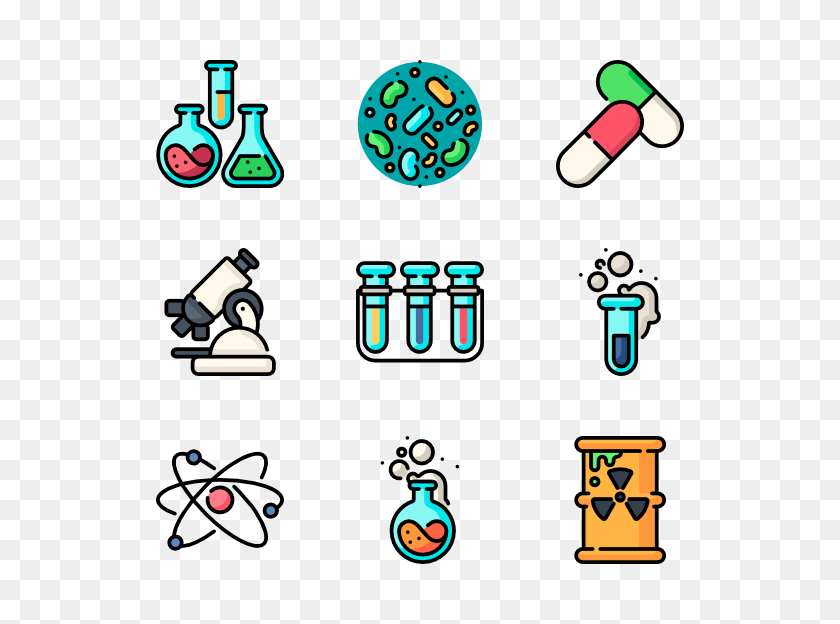 600x564 Iconos Gratis De Química - Química Png