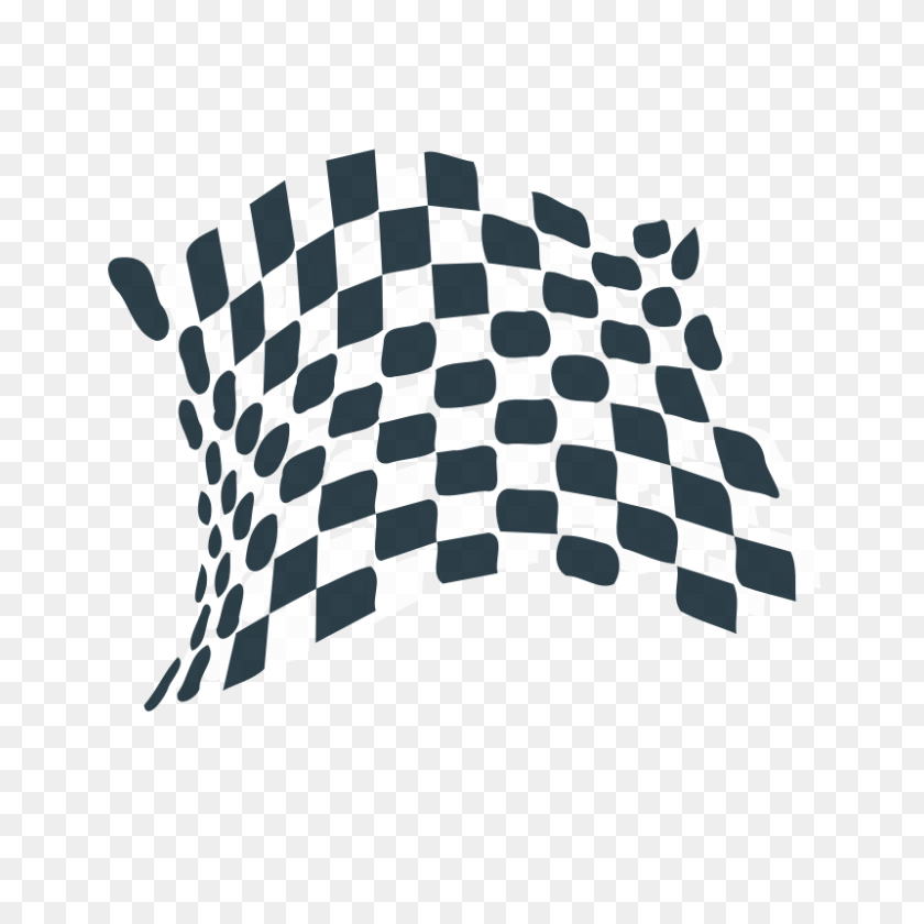 800x800 Chequered Flag Abstract Icon Free Vector - Abstract Clipart Black And White