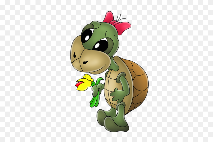 409x500 Cherepashki I Rakushki Lady Bugs N Creatures Turtle - Tortoise And The Hare Clipart