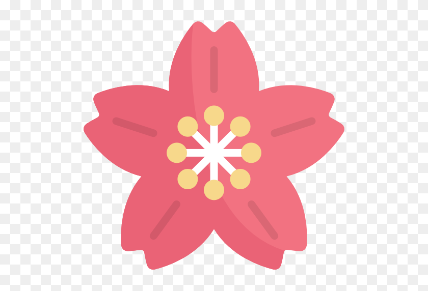 512x512 Вишни В Цвету - Цветок Сакуры Png