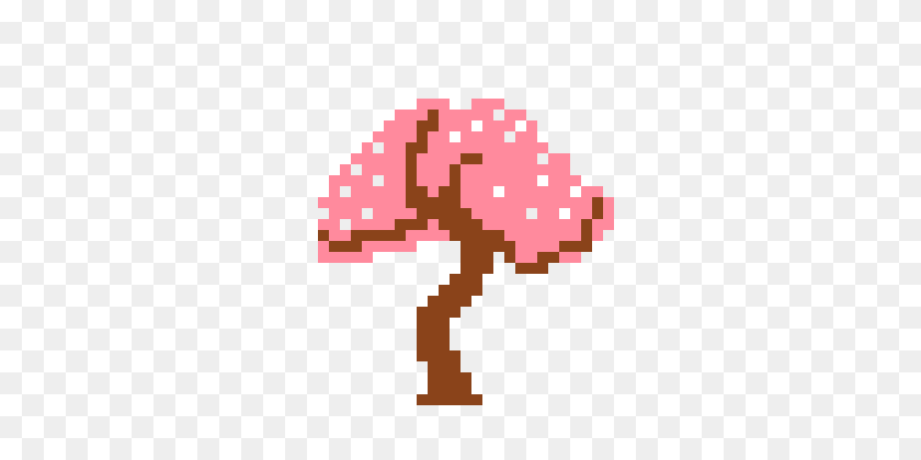 360x360 Cherry Blossom Tree Okami Sprite Pixel Art Maker - Cherry Blossom Tree PNG