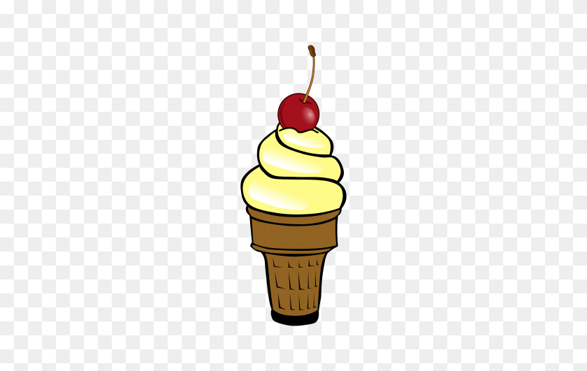 3972x2400 Вишня Мороженое Клипарт - Мороженое Партия Картинки