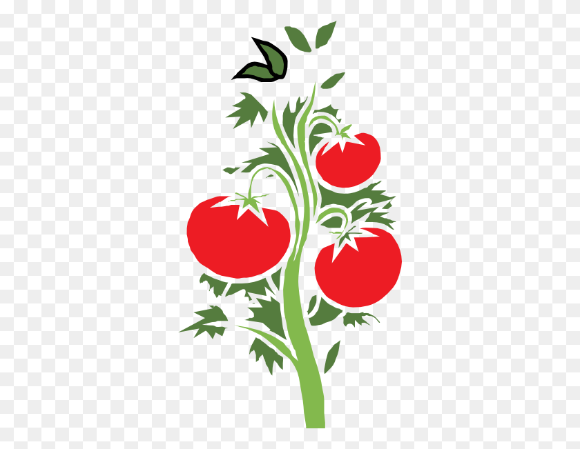 324x591 Cherry Tomato Clipart Tree Vector - Cherry Clipart