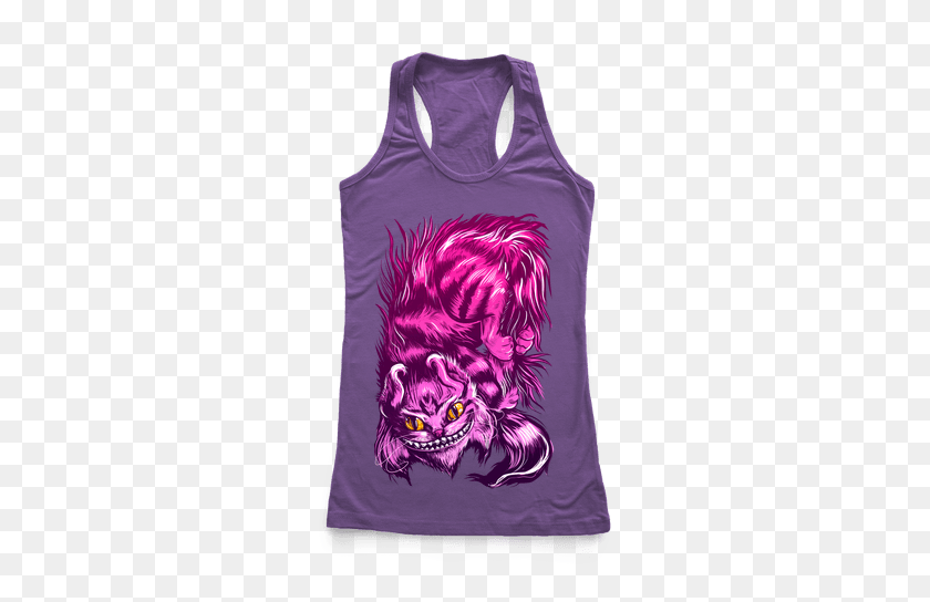 484x484 Cheshire Cat Racerback Tank Lookhuman - Cheshire Cat PNG
