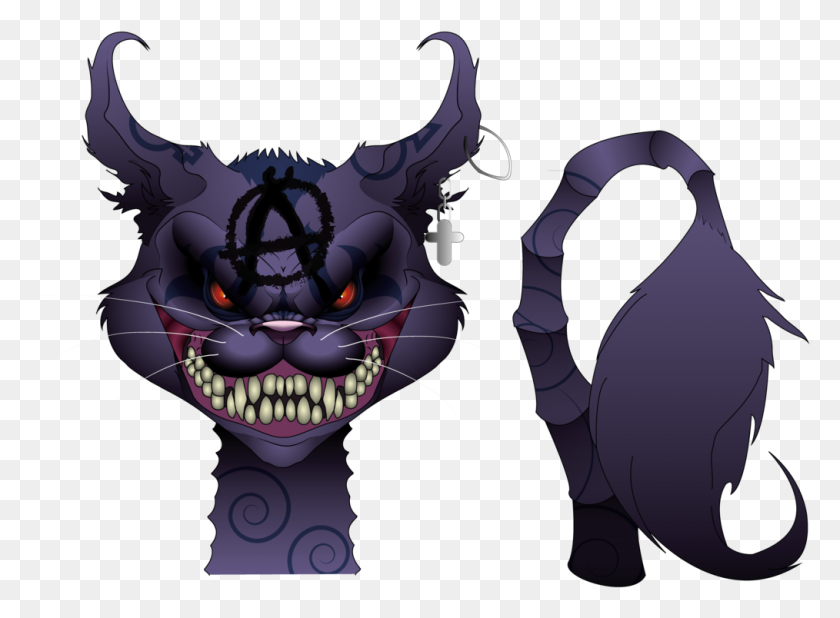 1014x726 Cheshire Cat Vector - Cheshire Cat PNG
