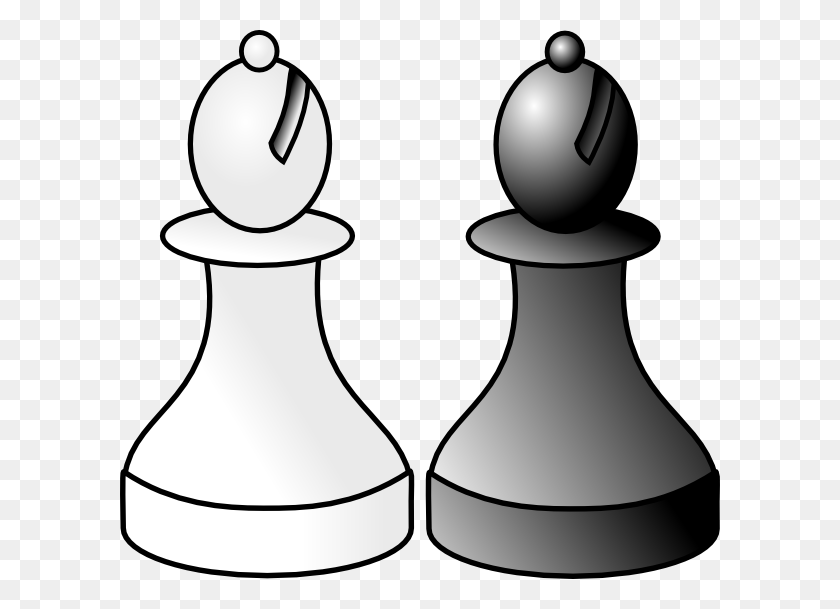 600x549 Chess Bishop Clipart Clip Art Images - Chess Knight Clipart