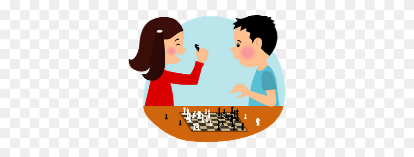 320x259 Chess Club Homer Township Public Library District - Bookmobile Clipart