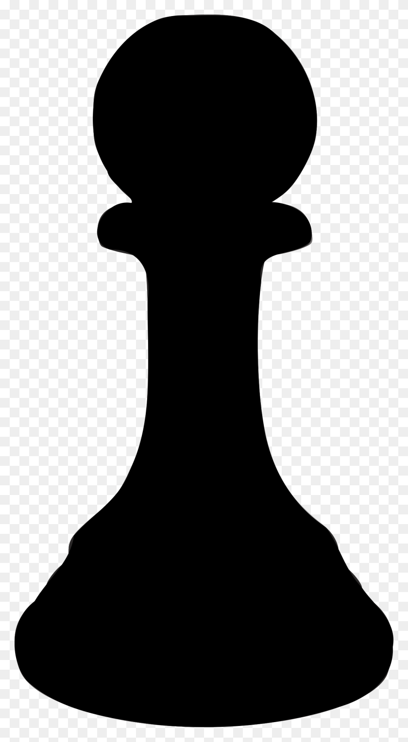 1274x2400 Chess Pawn Black Silhouette Piece Image - Pawn Clipart