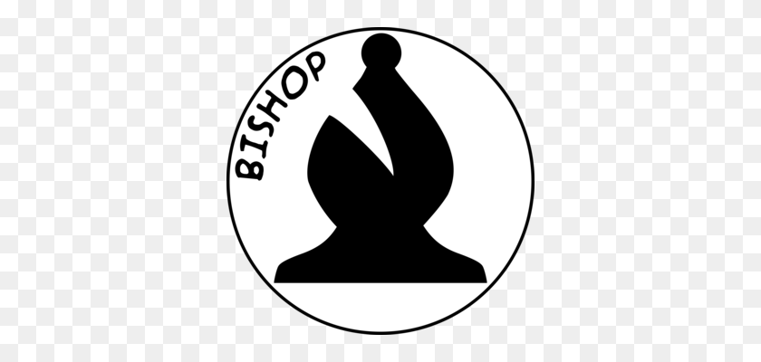 340x340 Chess Piece Strategy Game Bishop - Strategy Clipart