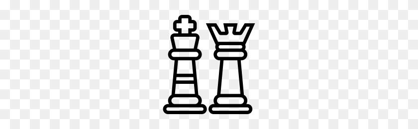 200x200 Chess Pieces Icons Noun Project - Chess Pieces PNG