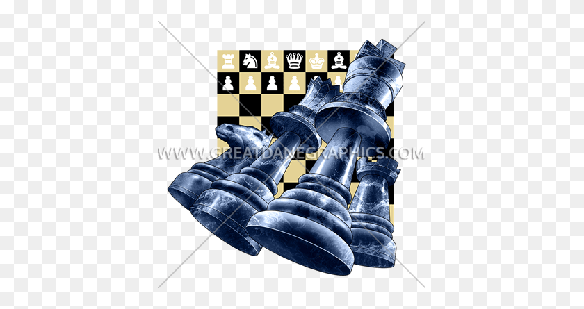 385x385 Chess Pieces Production Ready Artwork For T Shirt Printing - Chess Board PNG
