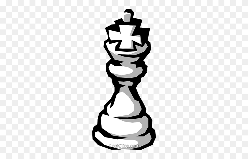 216x480 Chess Pieces Royalty Free Vector Clip Art Illustration - Chess Board Clipart