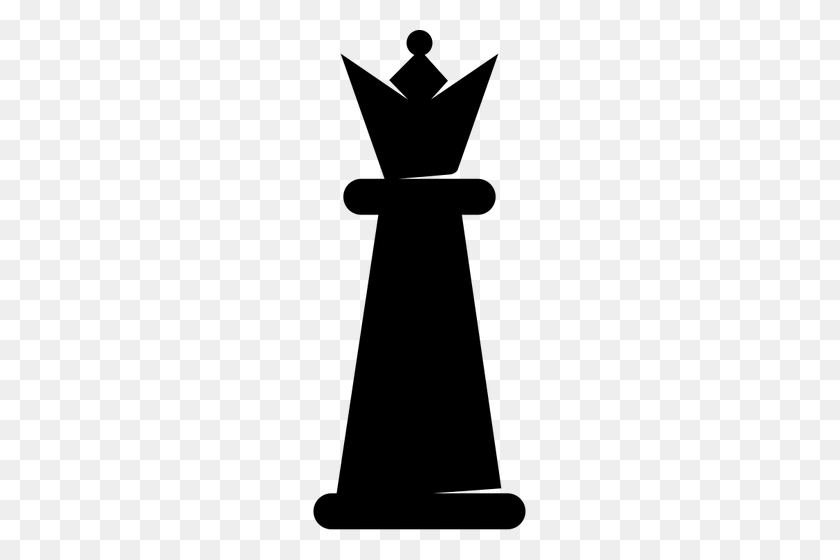213x500 Chess Queen - Queen Chess Piece Clipart