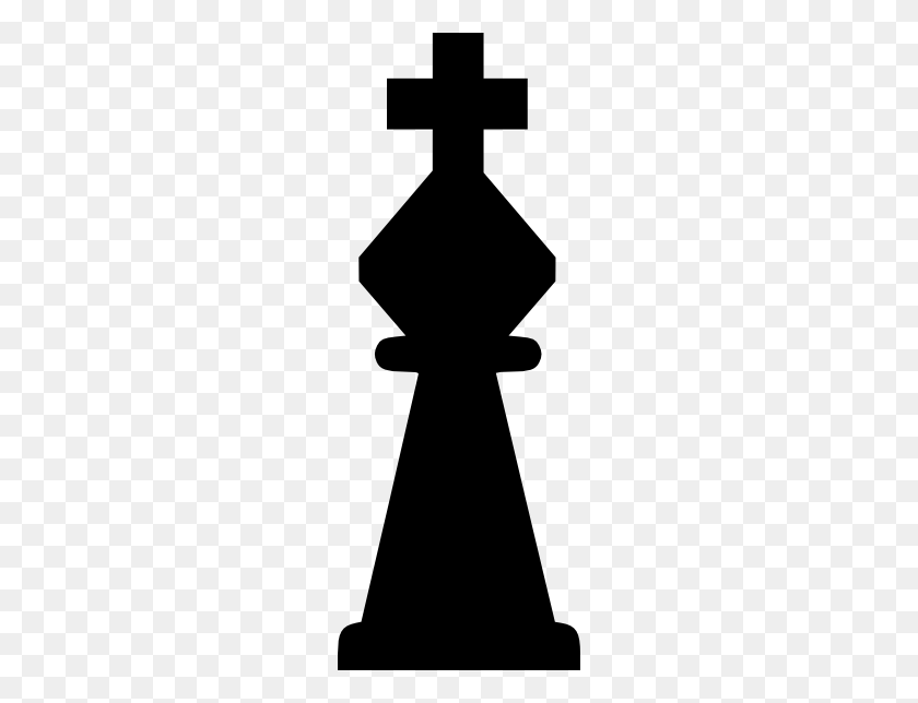 222x584 Chess Set King Black Clip Art Free Vector - Chess Board Clipart