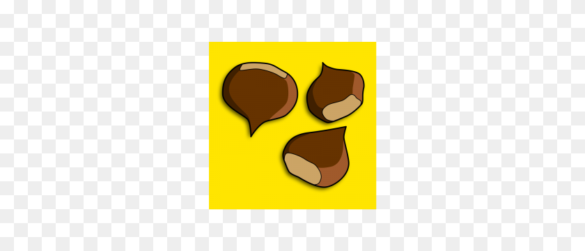300x300 Chestnut Clipart Fig Fruit - Cocoa Clipart