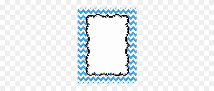 232x300 Chevron Border Free Download In Any Color You Want - Page Border PNG