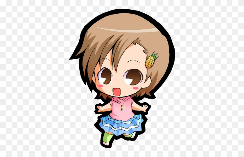 366x480 Chibi Animated Images, Gifs, Pictures Animations - Anime Chibi PNG