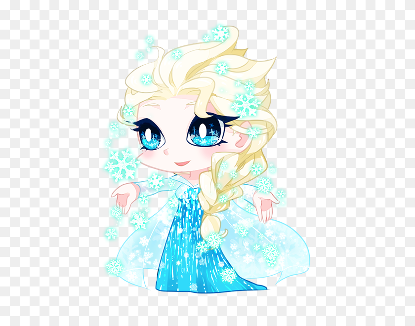 478x600 Chibi Frozen Frozen Cute Chibi Elsa Wallpaper Chibi Art - Elsa Frozen PNG