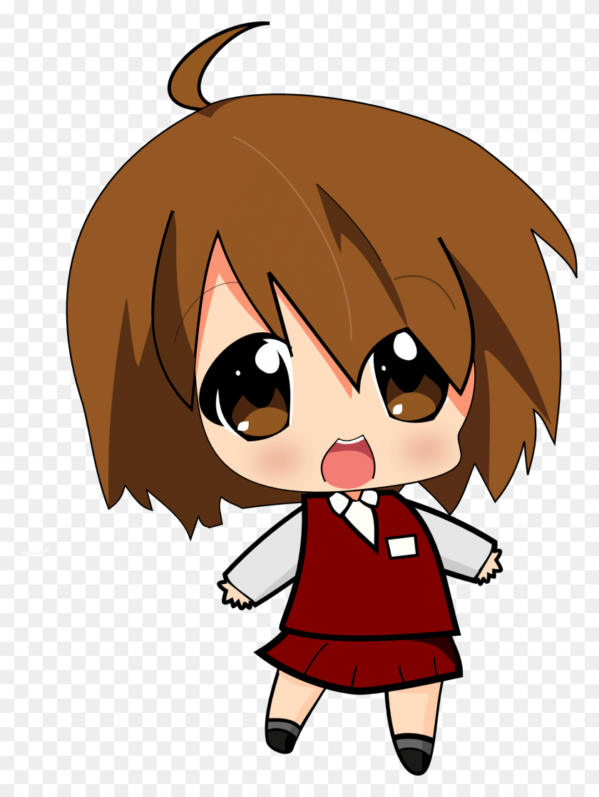 1513x2053 Chibi Girl Transparent Png - Cute Anime Girl PNG