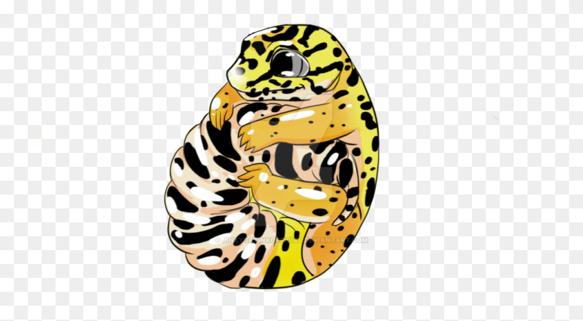 1024x528 Chibi Leopard Gecko - Imágenes Prediseñadas De Gecko Leopardo