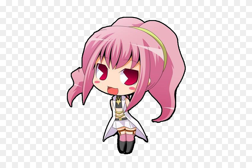 436x500 Chibi Png Transparent Free Images Png Only - Anime Hair PNG