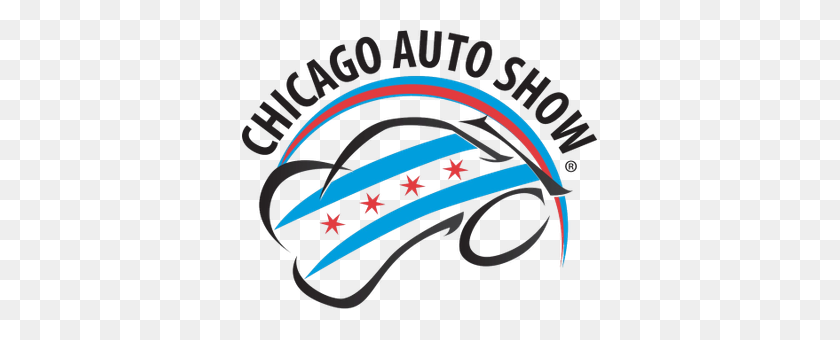 355x280 Salón Del Automóvil De Chicago - Car Show Clipart