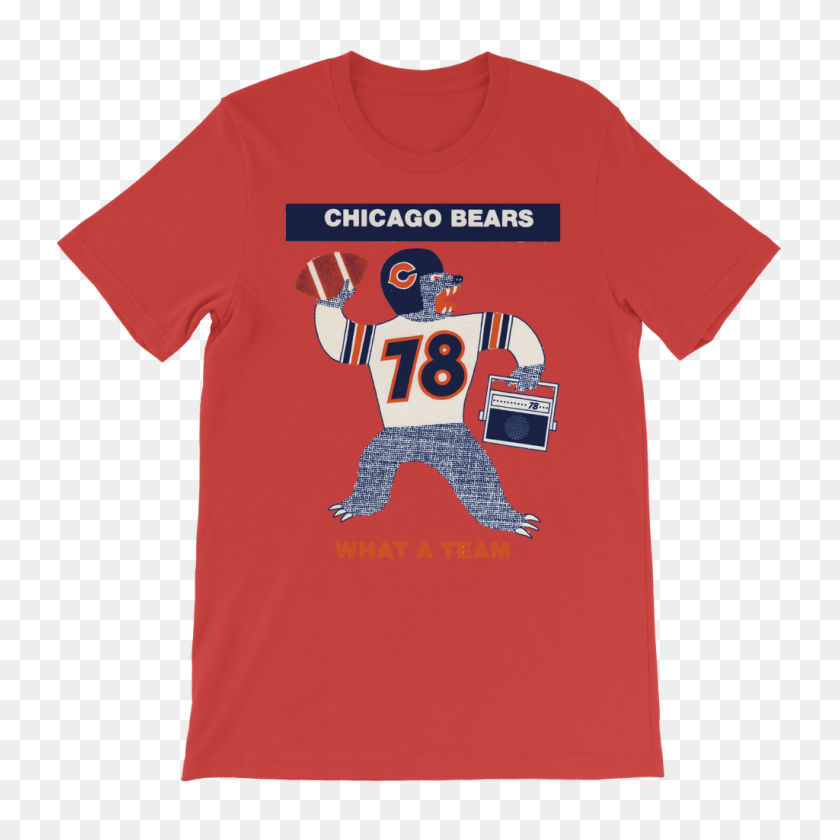 1024x1024 Los Chicago Bears De Fútbol Ufeffpremium Camiseta Para Niños Coolstub - Los Chicago Bears Png