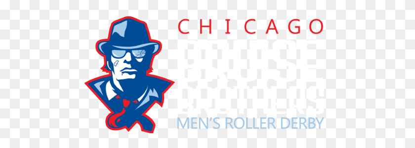 640x240 Chicago Bruise Brothers Hombres De La Asociación De Roller Derby - Contusión Png