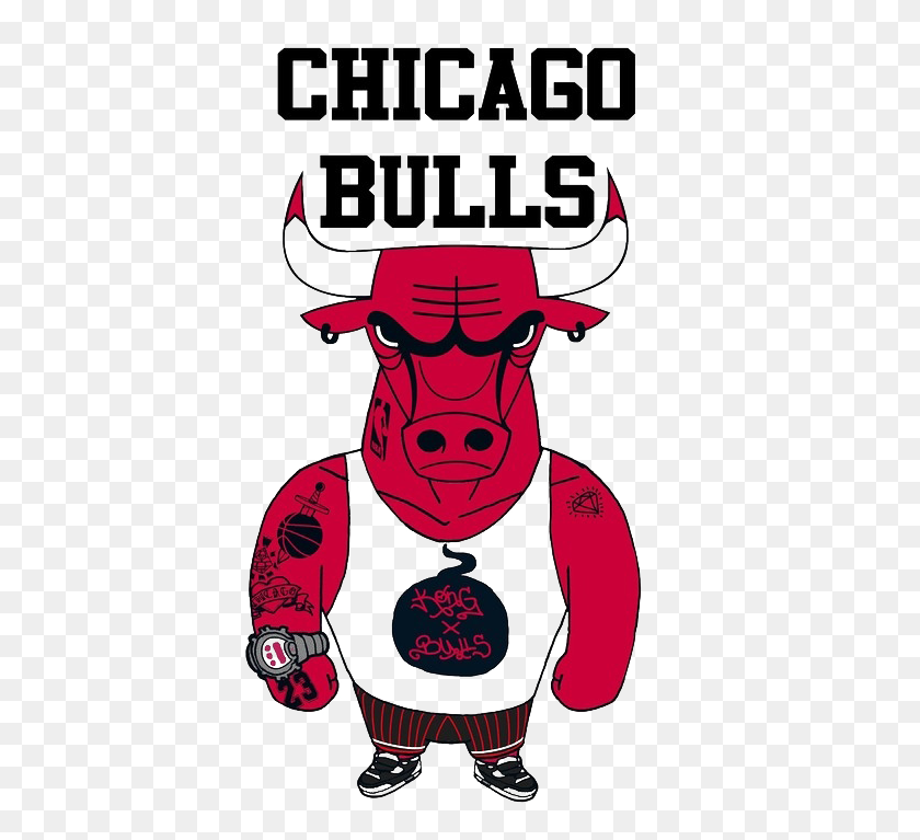 500x707 Chicago Bulls Png - Chicago Bulls Logo Png