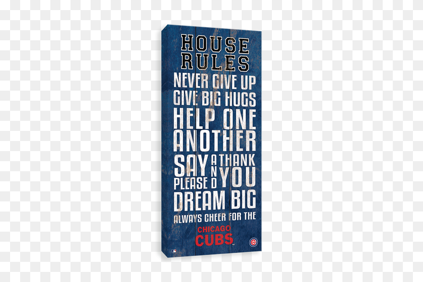 500x500 Chicago Cubs House Rules - Chicago Cubs PNG