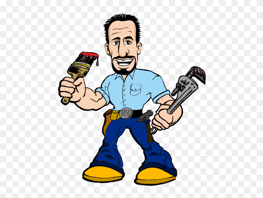 500x575 Chicago Handyman Remodeling Services - Handyman Clip Art