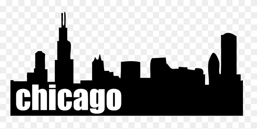 1521x707 Chicago Png - Chicago Skyline PNG