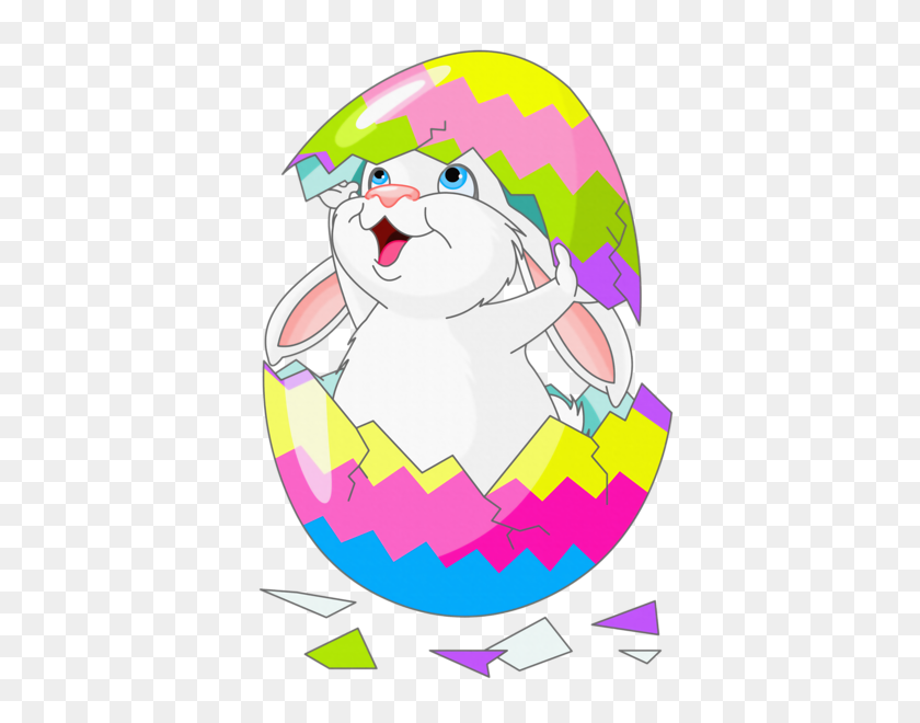 428x600 Chick Clipart Easter Bunny - Easter Clipart Transparent