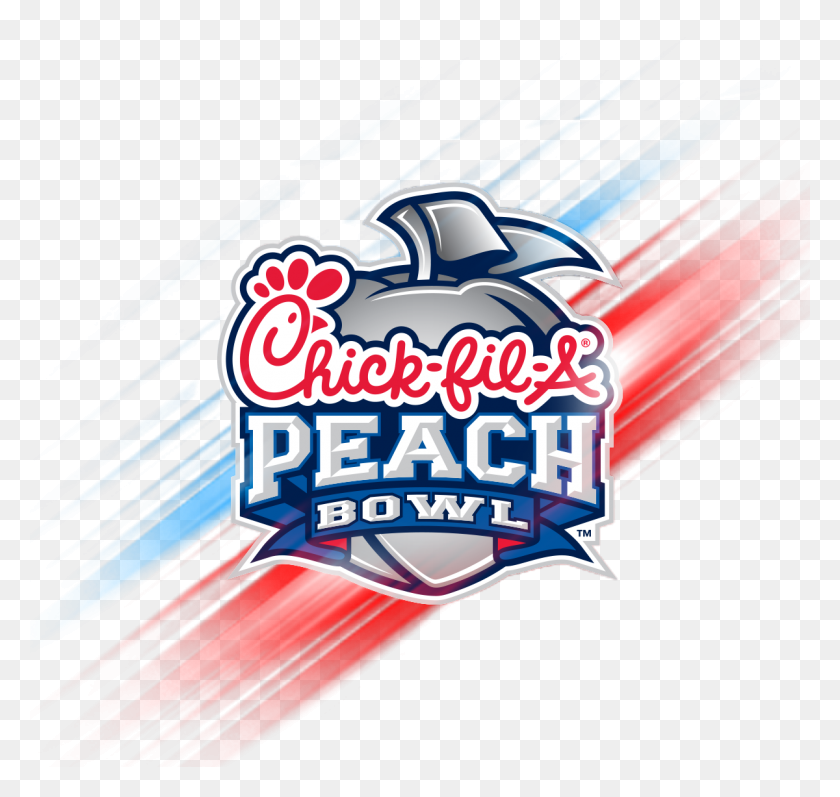 1200x1135 Chick Fil A Peach Bowl College Football Playoff Semifinal - Chick Fil A Logo PNG