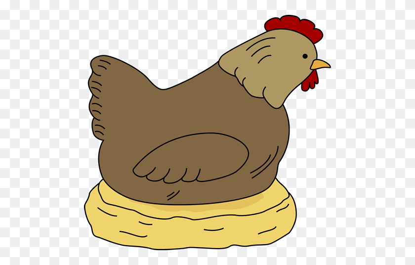 500x476 Chicken Clip Art - Poultry Clipart