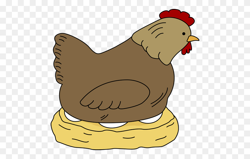 500x476 Chicken Egg Clipart - Chicken Wing Clipart
