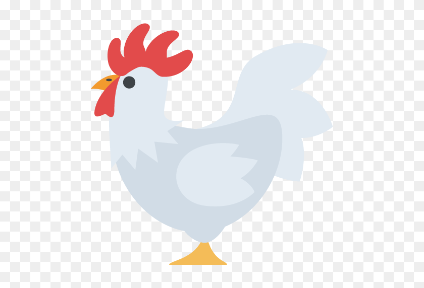 512x512 Курица Emoji Векторный Icon Скачать Бесплатно Векторные Логотипы Искусства - Куриный Силуэт Png