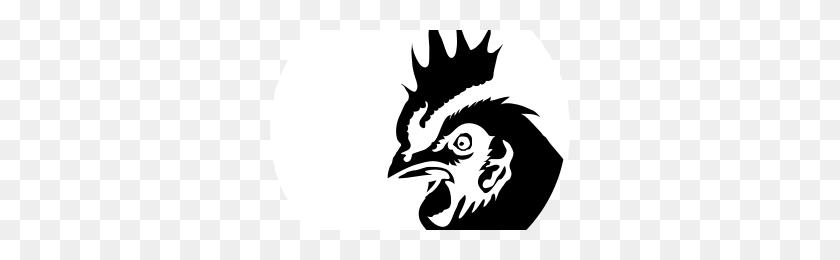 300x200 Chicken Head Silhouette Png Png Image - Chicken Silhouette PNG
