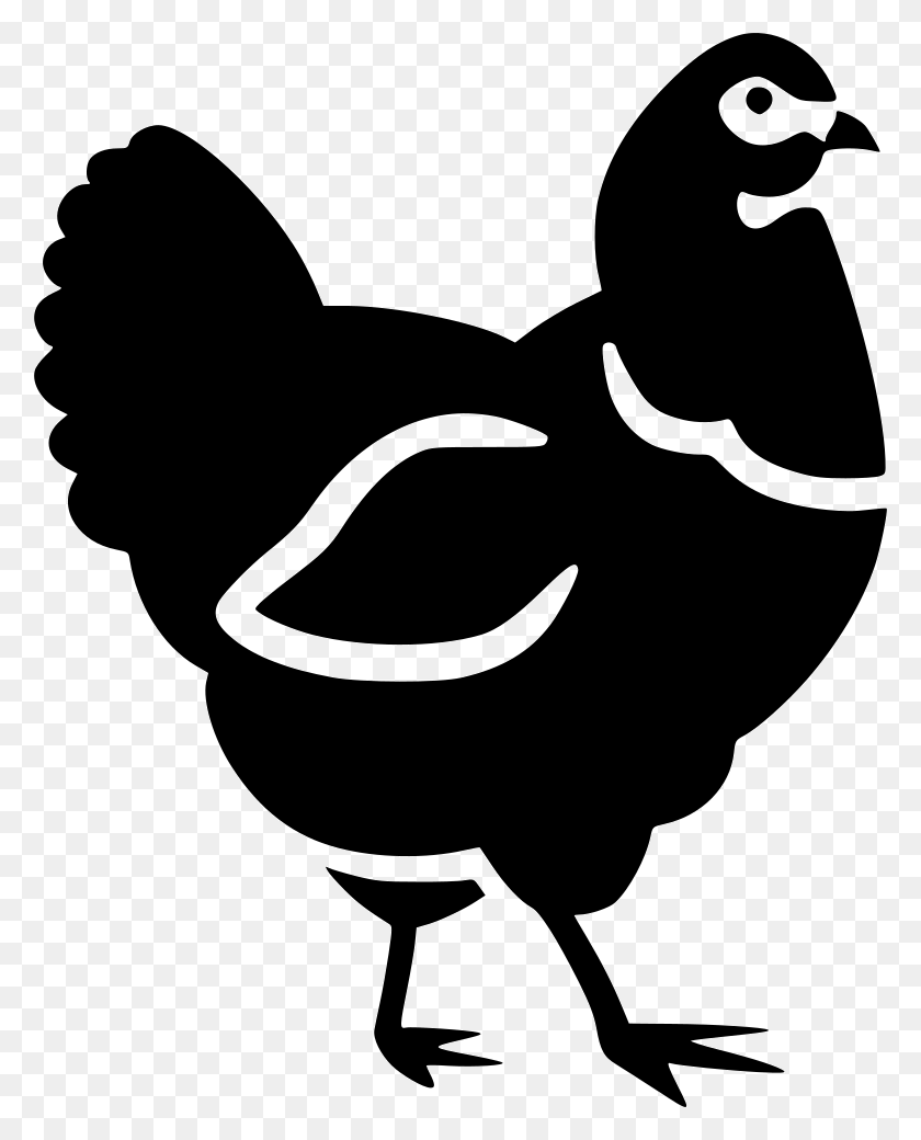 778x980 Chicken Hen Animal Png Icon Free Download - Hen PNG