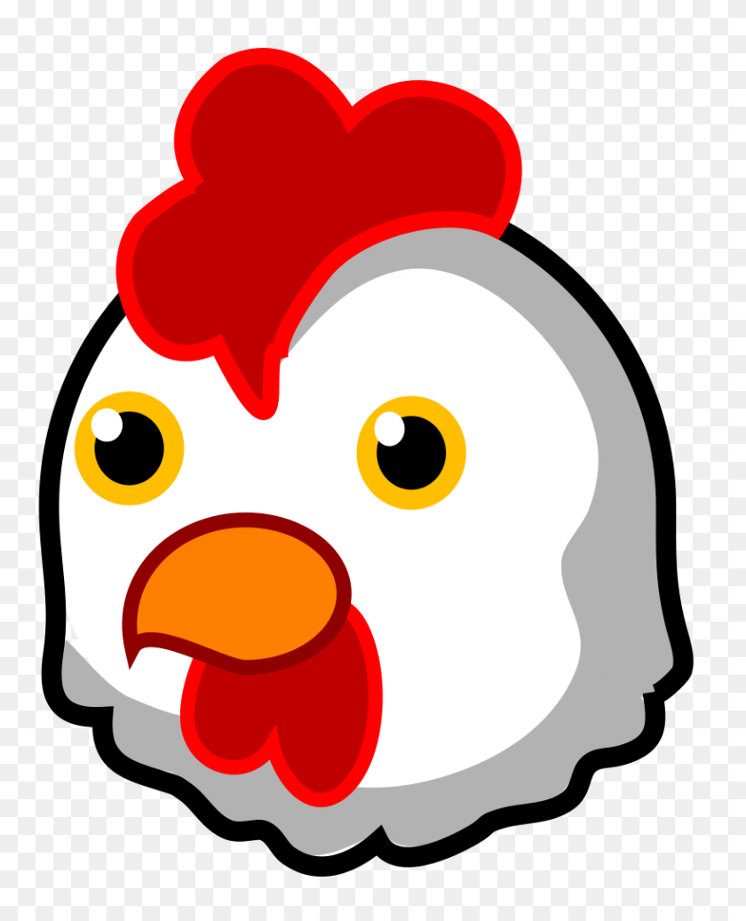 816x1023 Chicken Icon - Pollo Clipart
