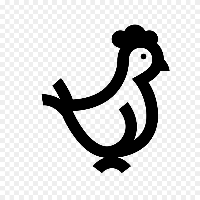 1600x1600 Chicken Icon - Chicken Feet Clip Art