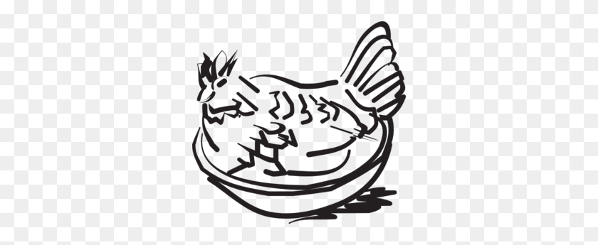 300x285 Chicken In A Bowl Clip Art - Fish In A Bowl Clipart